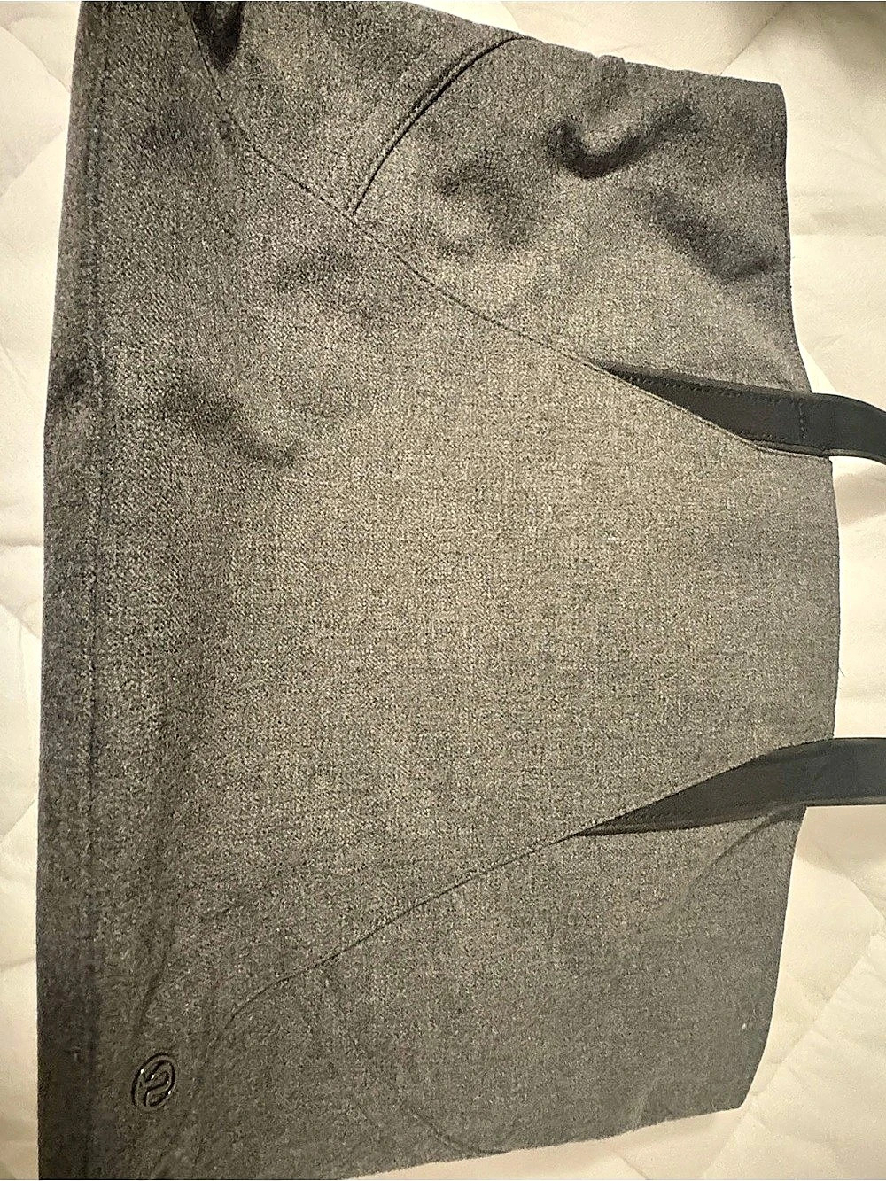 Lululemon On My Level Tote Bag 20L Gray & Black